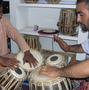 Cours de tablas, Pondichéry - 2005