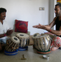 Cours de tablas, Pondichéry - 2005