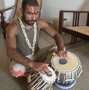 Tabla training, Pondicherry - 2005